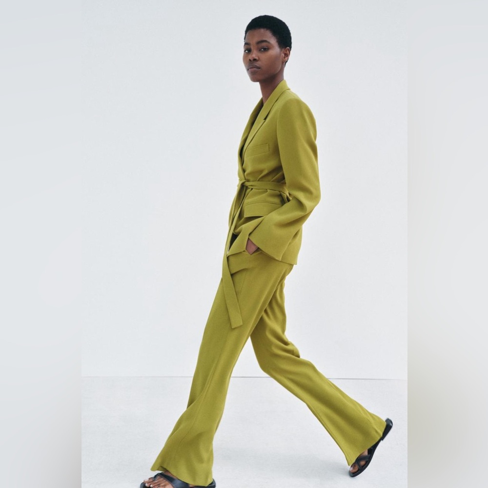 Zara Olive Green Pants